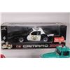 Image 4 : 3 1/18th scale die cast toys including 1982 Camaro Z28 Police Cruiser in original box, 1956 F-100 To
