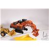 Image 3 : Selection of industrial die cast toys including a Hitachi EX8000 scoop shovel, note: missing tracks,