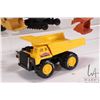 Image 4 : Selection of industrial die cast toys including a Hitachi EX8000 scoop shovel, note: missing tracks,