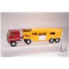 Image 1 : Vintage pressed tin ERTL Vista Dome Horse Van truck and trailer