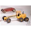 Image 4 : Selection of vintage Nylint toys including Roadster (missing top), U-Haul Trailer, grader (missing b