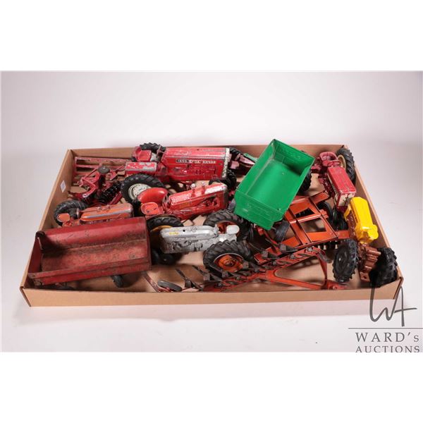 Large selection of vintage toys including ERTL
