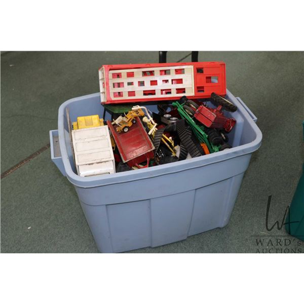 Large selection of die cast toys with missing parts, some broken