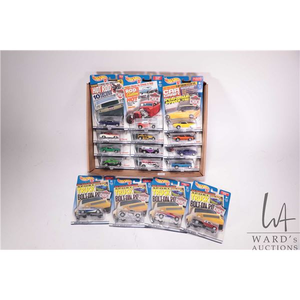 16 collectible Hot Wheels Editors Choices Magazine cars