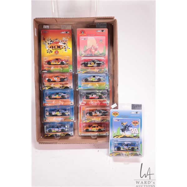 11 Action Looney Tunes themed NASCAR die cast toy cars