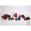 Image 1 : Selection of 1/43 and 1/64 scale toys including an ERTL Massey Fergusson 1800 4 wheel drive tractor,