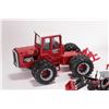 Image 2 : Selection of 1/43 and 1/64 scale toys including an ERTL Massey Fergusson 1800 4 wheel drive tractor,