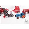 Image 3 : Selection of 1/43 and 1/64 scale toys including an ERTL Massey Fergusson 1800 4 wheel drive tractor,