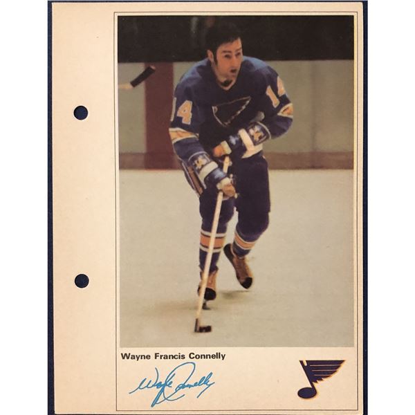 1971 TORONTO SUN NHL ACTION PLAYERS - WAYNE CONNELLY