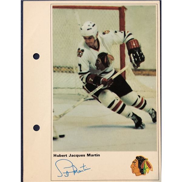 1971 TORONTO SUN NHL ACTION PLAYERS - PIT MARTIN