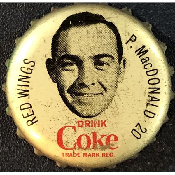 1964-65 COCA COLA NHL BOTTLE CAPS - PARKER MacDONALD
