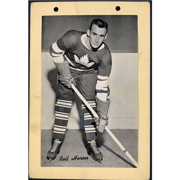 1944-63 BEEHIVE HOCKEY - RED HERON