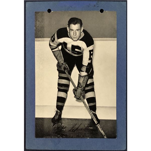 1944-63 BEEHIVE HOCKEY - MILT SCHMIDT (HOF)