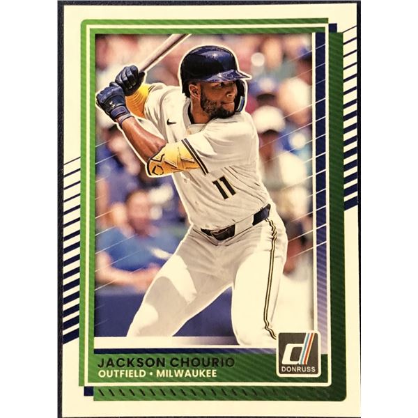 2025 DONRUSS BASEBALL JACKSON CHOURIO ROOKIE CARD