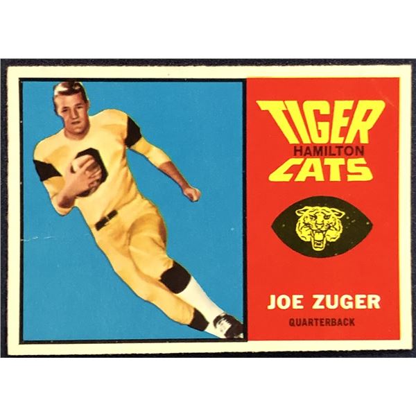 1964 O-PEE-CHEE CFL FOOTBALL JOE ZUGER