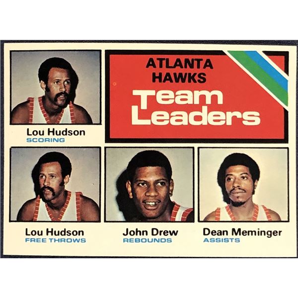 1975-76 TOPPS NBA BASKETBALL LOU HUDSON (HOF)