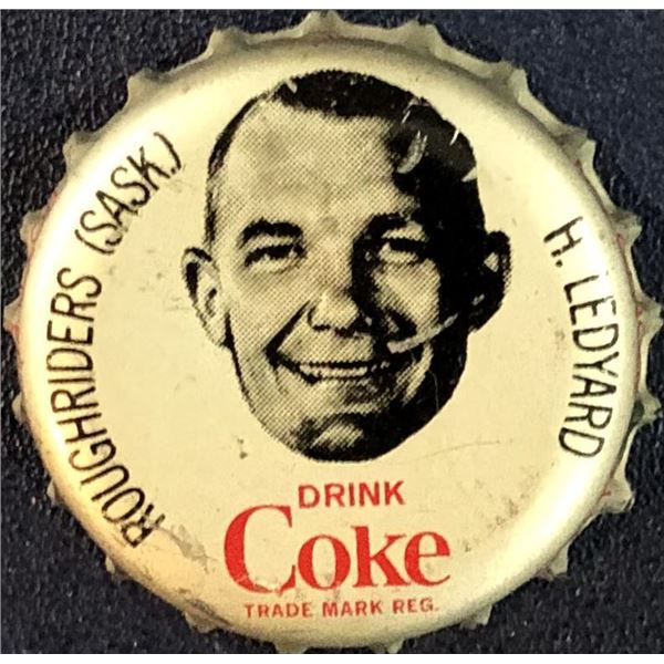 1965 COCA COLA CFL BOTTLE CAPS - HAL LEDYARD
