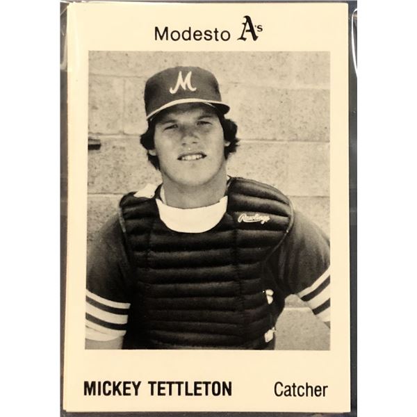 1982 MiLB MODESTO A's TEAM SET (MICKEY TETTLETON)