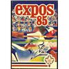 Image 1 : 1985 MONTREAL EXPOS POCKET SCHEDULE