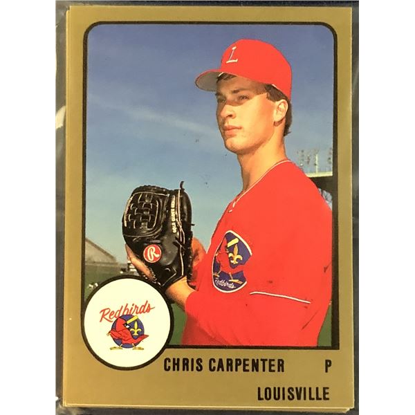 1988 PRO CARDS INC. MiLB LOUISVILLE REDBIRDS TEAM SET (CHRIS CARPENTER)