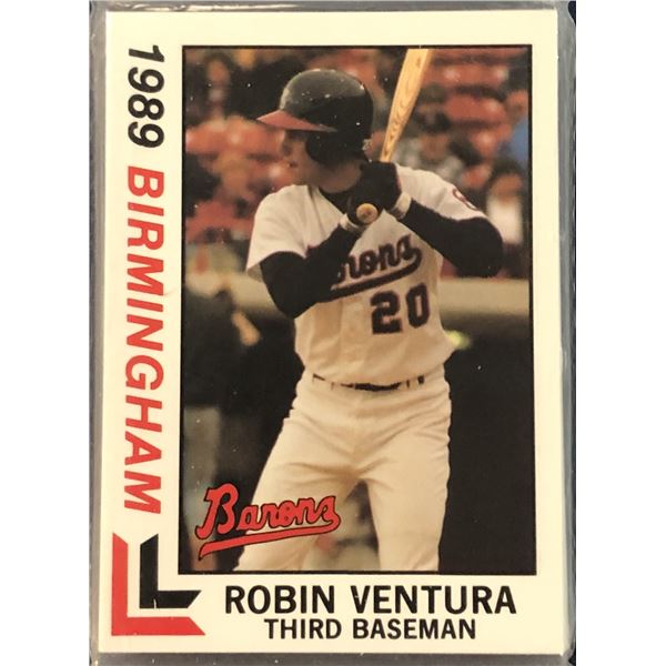 1989 BEST CARDS MiLB BIRMNGHAM BARONS TEAM SET (ROBIN VENTURA)