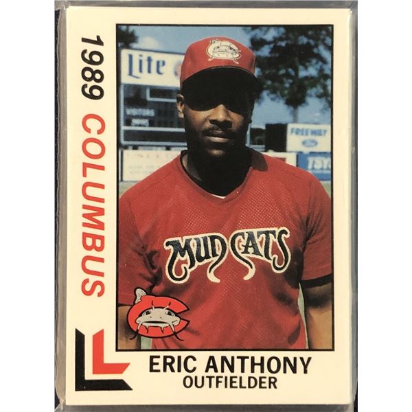 1989 BEST CARDS MiLB COLUMBUS MUD CATS TEAM SET (DARRYL KILE, ERIC ANTHONY)