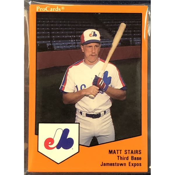 1989 PRO CARDS MiLB JAMESTOWN EXPOS TEAM SET (STAIRS)