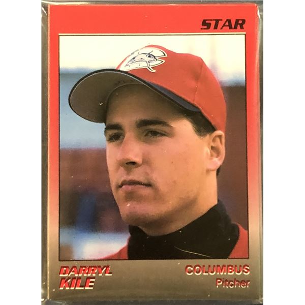 1989 STAR COMPANY MiLB COLUMBUS CRAWDADS TEAM SET (DARRYL KILE, ERIC ANTHONY)