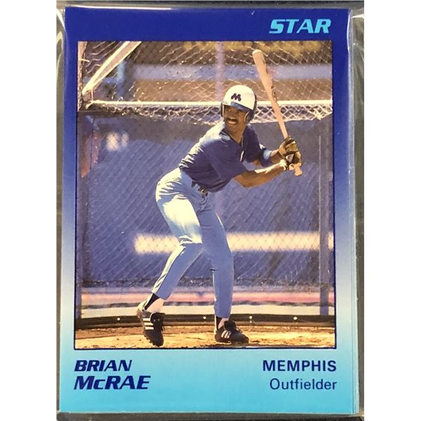 1989 STAR COMPANY MiLB MEMPHIS CHICKS TEAM SET (BRIAN McRAE)