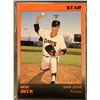 Image 1 : 1989 STAR COMPANY MiLB SAN JOSE GIANTS TEAM SET (ROD BECK)