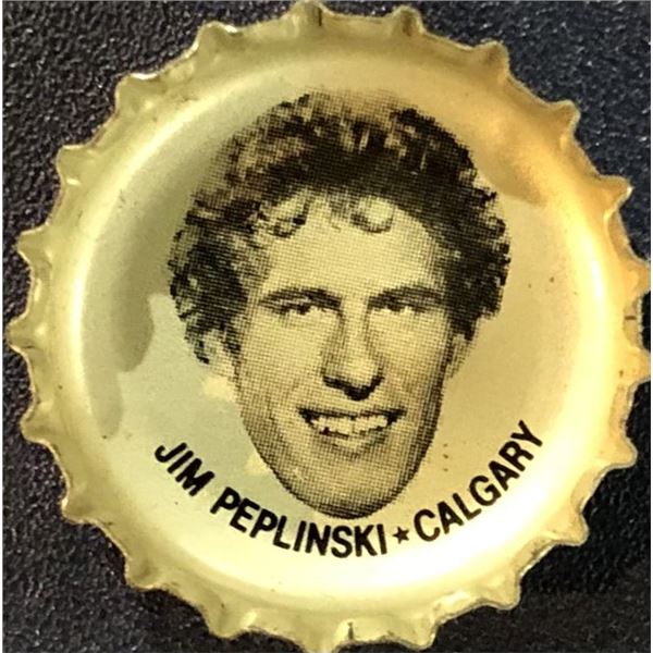 1980-81 PEPSI NHL CAPS - JIM PEPLINSKI