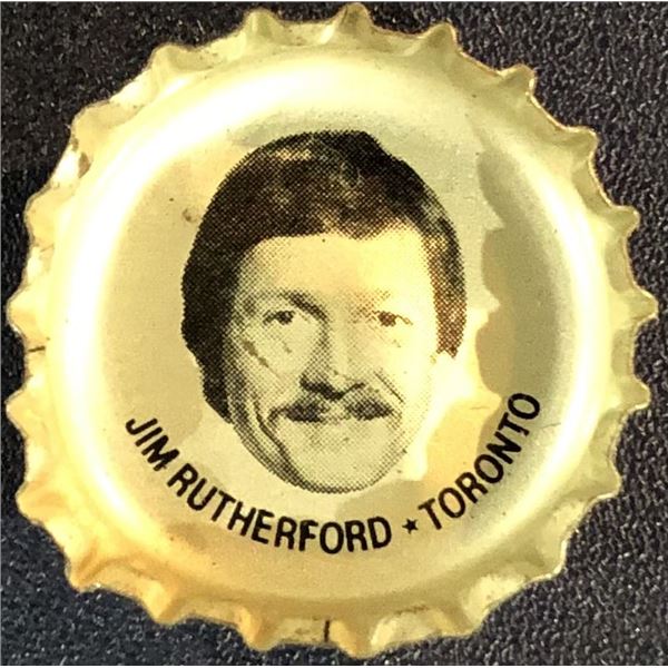 1980-81 PEPSI NHL CAPS - JIM RUTHERFORD