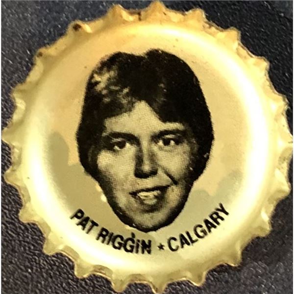 1980-81 PEPSI NHL CAPS - PAT RIGGIN