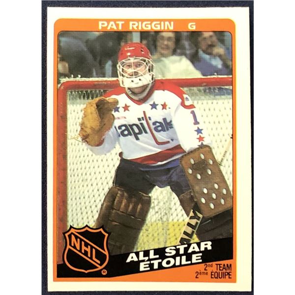1984-85 O-PEE-CHEE PAT RIGGIN