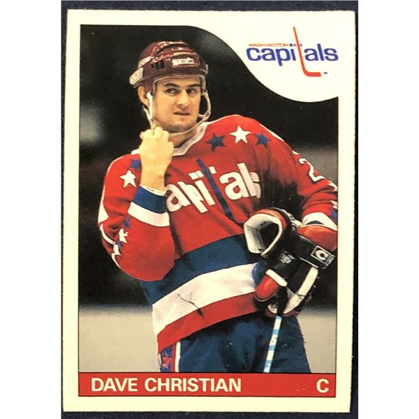1985-86 O-PEE-CHEE DAVE CHRISTIAN
