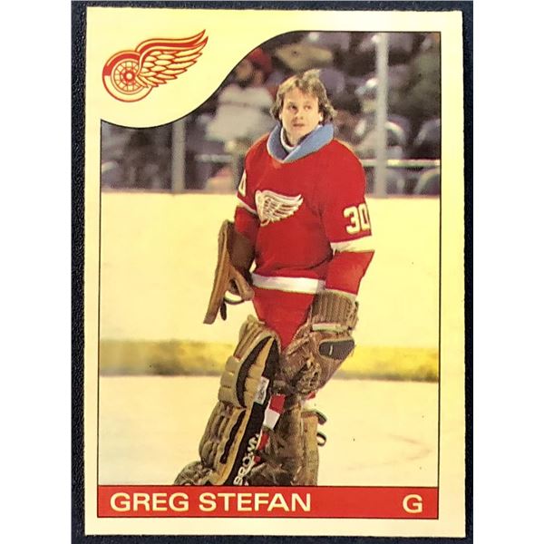 1985-86 O-PEE-CHEE GREG STEFAN