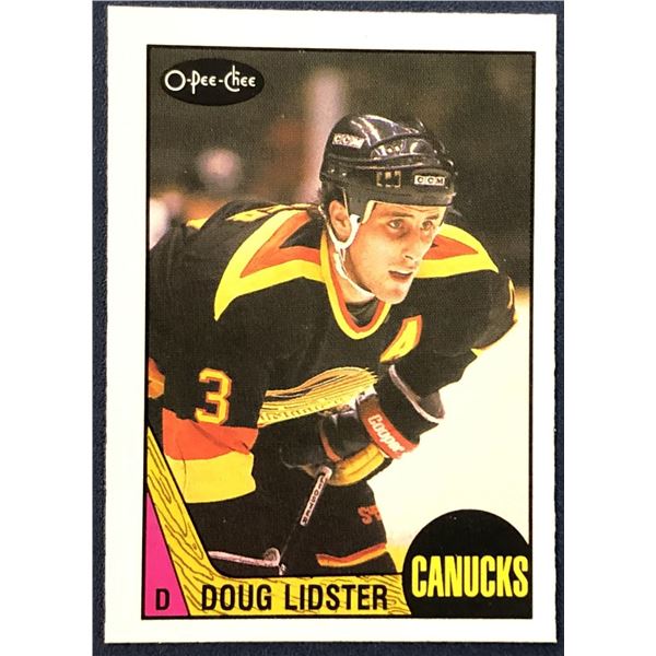 1987-88 O-PEE-CHEE DOUG LIDSTER