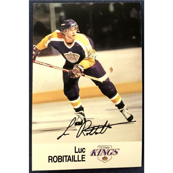 1988-89 ESSO ALL STARS LUC ROBITAILLE (HOF)