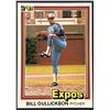 Image 1 : 1981 DONRUSS BASEBALL BILL GULLICKSON ROOKIE CARD