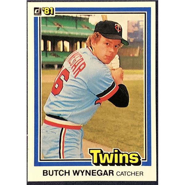 1981 DONRUSS BASEBALL BUTCH WYNEGAR