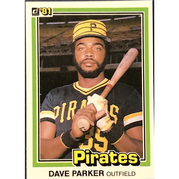 1981 DONRUSS BASEBALL DAVE PARKER (HOF)
