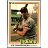 Image 1 : 1981 DONRUSS BASEBALL JOE CHARBONEAU ROOKIE CARD