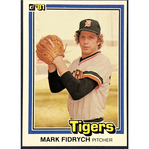 1981 DONRUSS BASEBALL MARK FIDRYCH