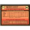Image 2 : 1989 TOPPS BARRY LARKIN (HOF)