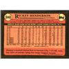 Image 2 : 1989 TOPPS RICKEY HENDERSON (HOF)