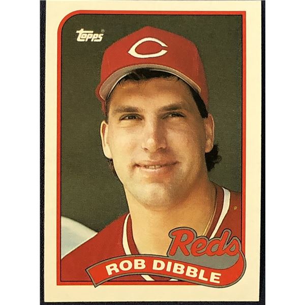 1989 TOPPS ROB DIBBLE ROOKIE CARD