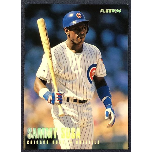 1996 FLEER SAMMY SOSA