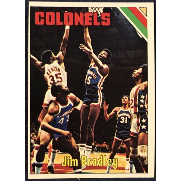 1975-76 TOPPS ABA BASKETBALL JIM BRADLEY