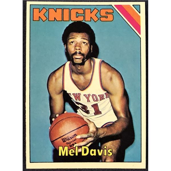1975-76 TOPPS NBA BASKETBALL MEL DAVIS