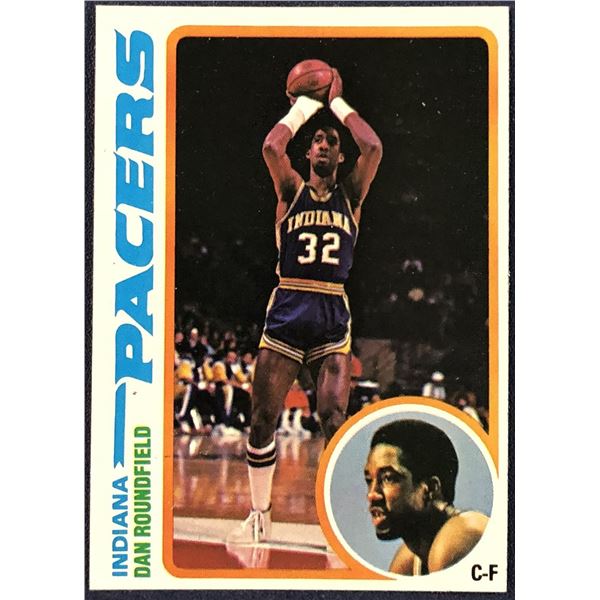 1978-79 TOPPS NBA BASKETBALL DAN ROUNDFIELD